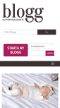 Mobile Screenshot of blogg.alltforforaldrar.se