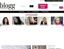 Tablet Screenshot of blogg.alltforforaldrar.se